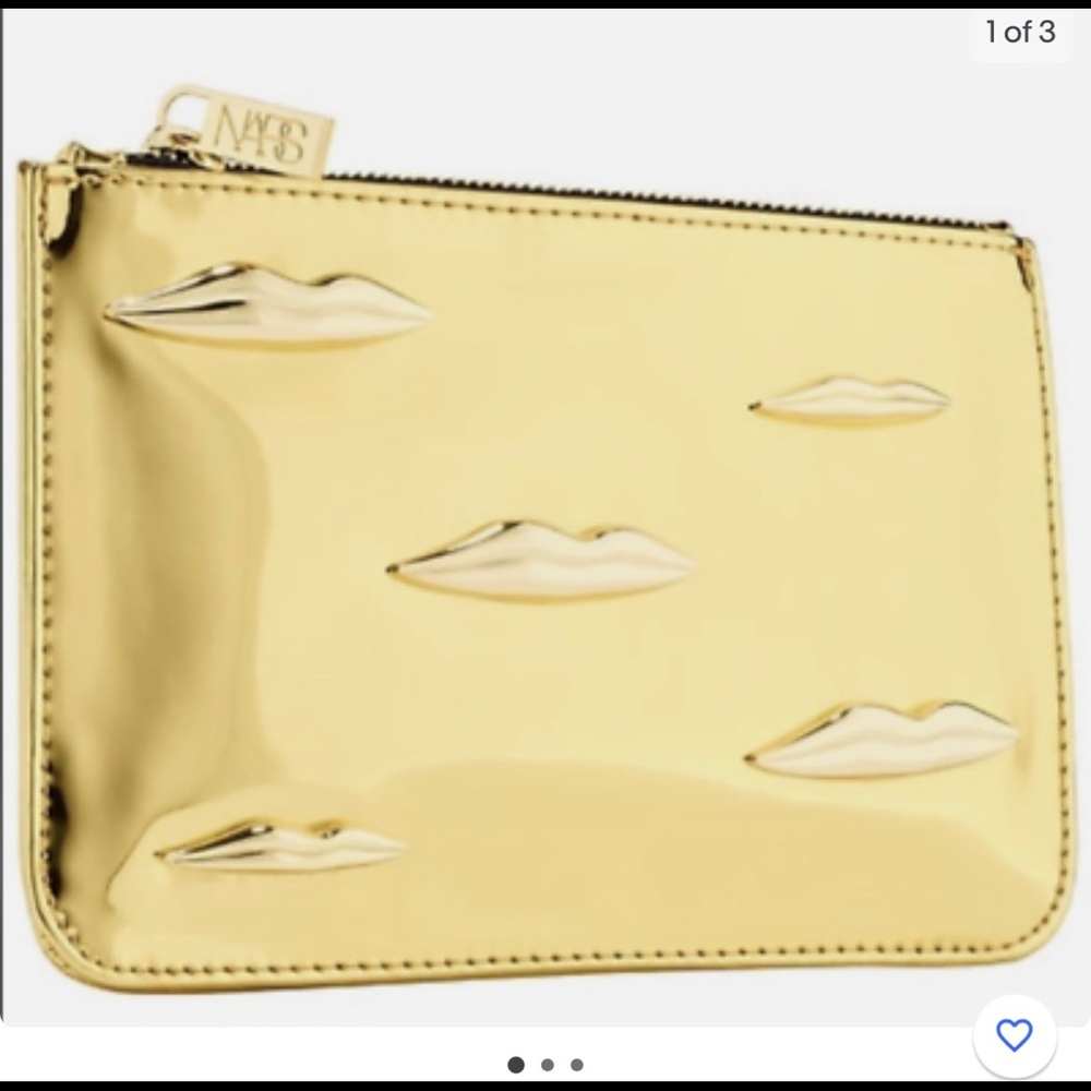 Nars studio 54 gold lip bag